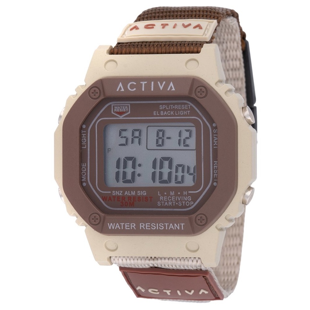 Activa Spectra X Invicta Digital Unisex Watch - 44.5mm, Tan, Brown (ACWF009)